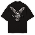 WARRIOR OVERSIZE SHIRT BLACK