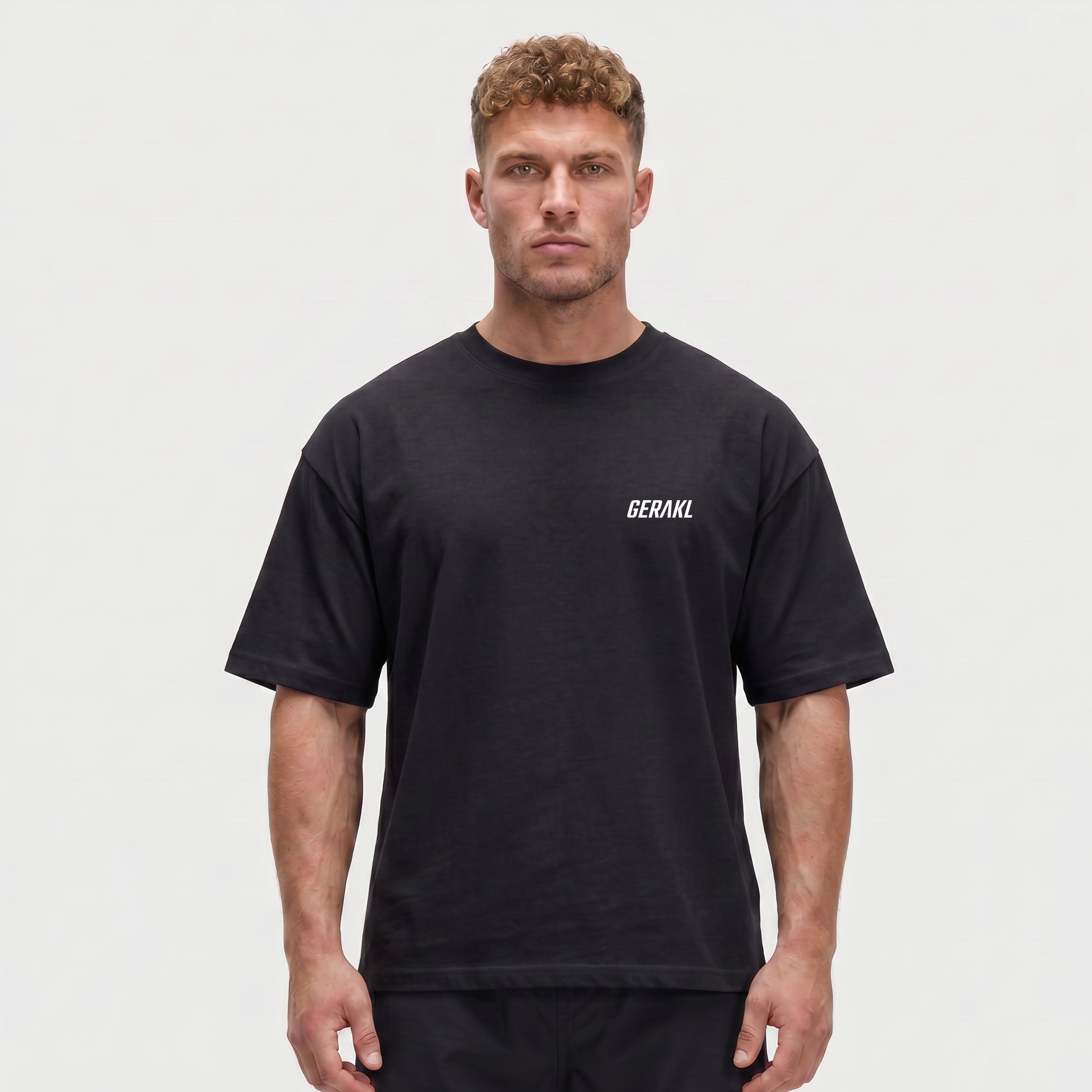 WARRIOR OVERSIZE SHIRT BLACK