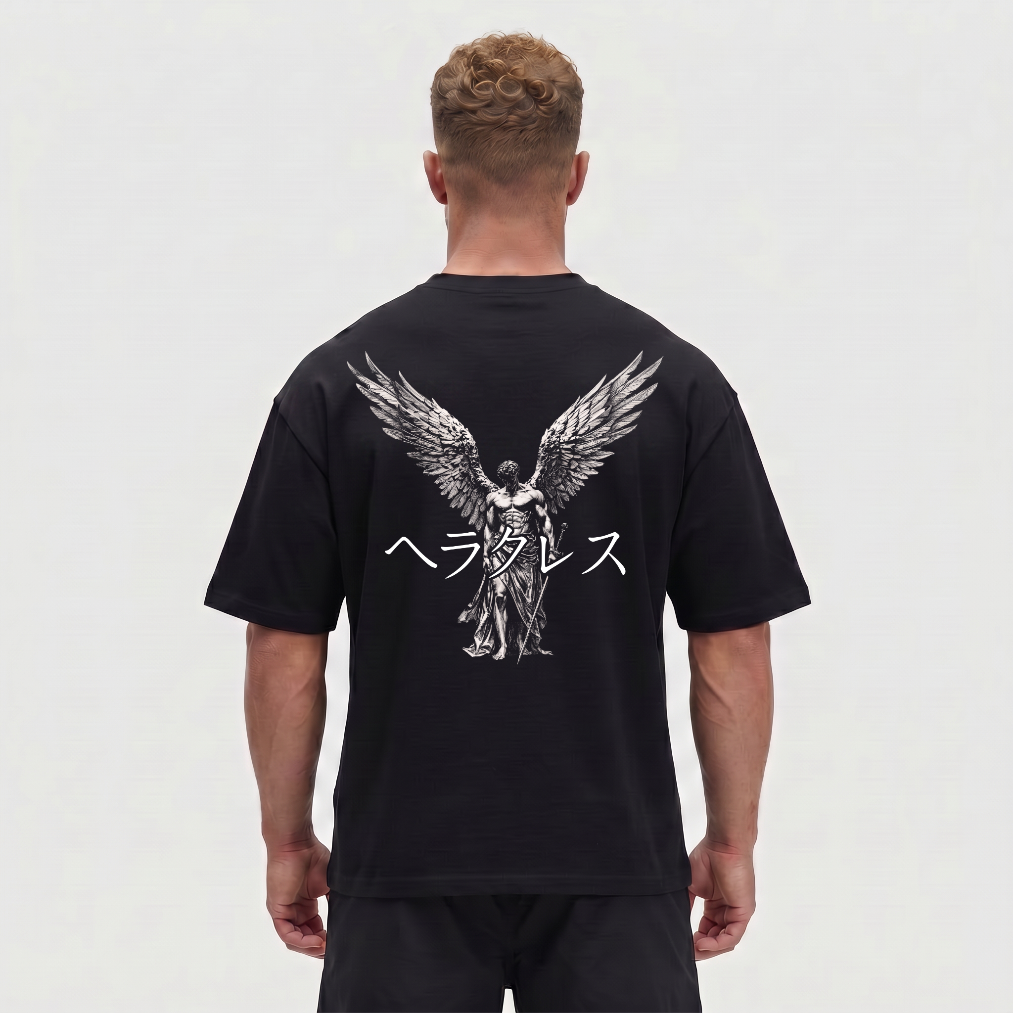 WARRIOR OVERSIZE SHIRT BLACK