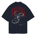 VENOM OVERSIZE SHIRT NAVY