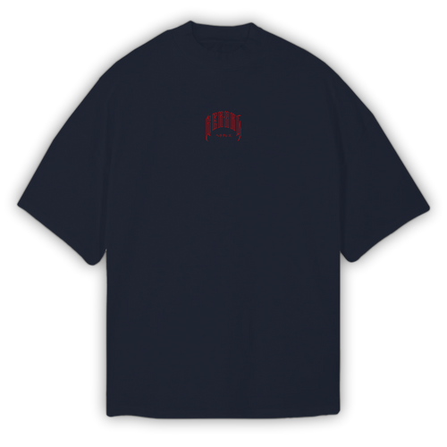 VENOM OVERSIZE SHIRT NAVY